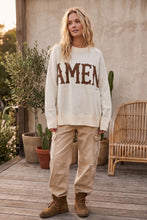 Load image into Gallery viewer, Amen Graphic Oversized Sweater