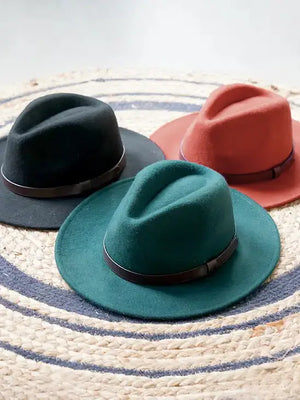 Wool Felt Fedora Hat