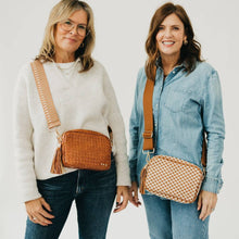 Load image into Gallery viewer, Woven Willow Camera Crossbody Bag Wholesale