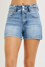 Load image into Gallery viewer, Tummy Control High Rise Bow Detailed Shorts