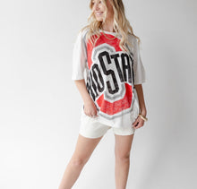 Load image into Gallery viewer, Ohio State Lawson Logo Oversized Tee