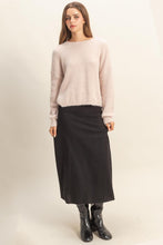 Load image into Gallery viewer, Oversized Fuzzy Sweater With Back Twist Detail