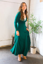 Load image into Gallery viewer, Hunter Green Solid Dress