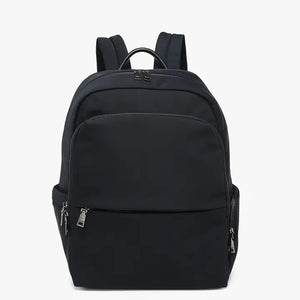 Victoria Nylon Backpack w/ 3 Compartments