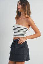 Load image into Gallery viewer, Striped Tube Top Sweater