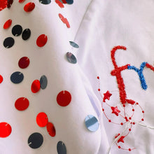 Load image into Gallery viewer, Abigail Freedom Sequin Sleeve