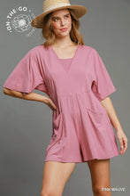 Load image into Gallery viewer, Half Sleeved Double Pocket Romper