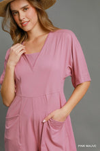Load image into Gallery viewer, Half Sleeved Double Pocket Romper
