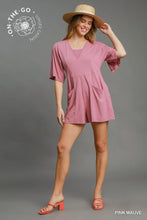 Load image into Gallery viewer, Half Sleeved Double Pocket Romper