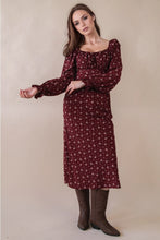 Load image into Gallery viewer, Floral Printed Back Tie Mini Dress