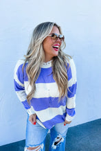 Load image into Gallery viewer, FINLEY STRIPED TOP