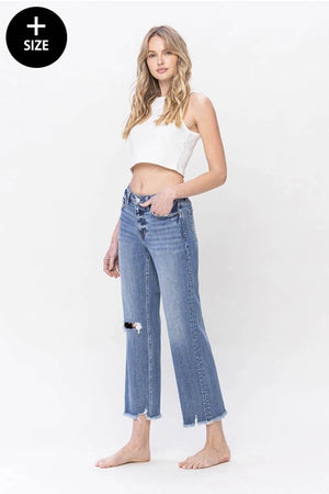High Rise Dad Jeans