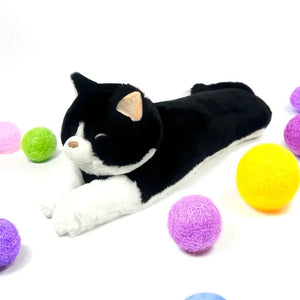 Tuxedo Cat Plush Sleeping Pillow