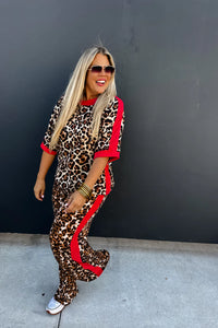 FIERCE & FLIRTY CHEETAH TOP