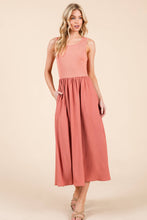Load image into Gallery viewer, SLEEVELESS MIDI DRESS-CHIC &amp; COMFORTABLE