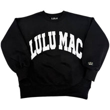 Load image into Gallery viewer, Lulu Mac Sweatshirt Black/White - Puff