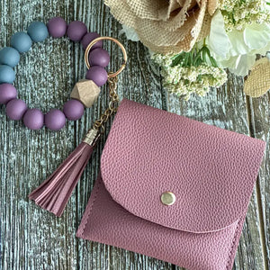 SNAP CLOSE WALLET KEYCHAIN