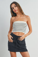 Load image into Gallery viewer, Striped Tube Top Sweater