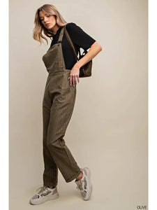 Casual Striped Jumpsuit