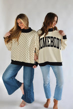 Load image into Gallery viewer, HOMEBODY 2-SIDED MOCK SWEATSHIRT