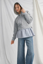 Load image into Gallery viewer, Textured Hoodie Sweatshirt