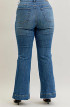Load image into Gallery viewer, HW Flare Tummy Control Double Button -Judy Blue