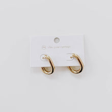 Load image into Gallery viewer, Flirty Fantasy Oval Hoop Earrings