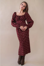 Load image into Gallery viewer, Floral Printed Back Tie Mini Dress