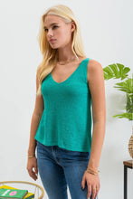Load image into Gallery viewer, KNIT TANK TOP