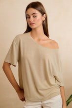 Load image into Gallery viewer, Solid Jersey Relaxed Fit Short Sleeves Pocket Top