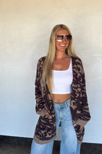 Load image into Gallery viewer, CAMO CLOUD CARDIGAN