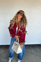 Load image into Gallery viewer, SLOANE BOW KNIT CARDIGAN