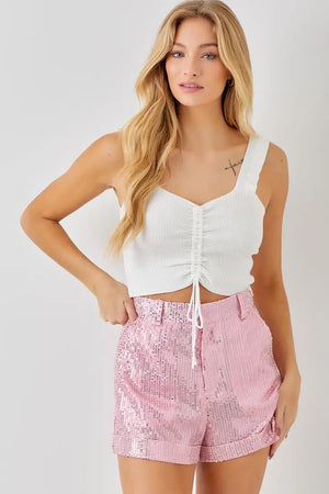 Sequin Shorts