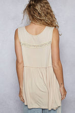 Load image into Gallery viewer, Sleeveless Loose Fit V-Neck Babydoll Casual Knit Top SALE