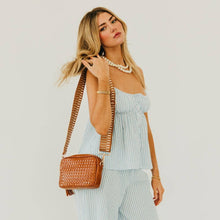 Load image into Gallery viewer, Woven Willow Camera Crossbody Bag Wholesale