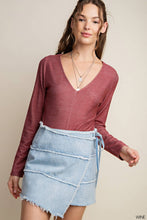 Load image into Gallery viewer, ESSENTIAL STRETCH FABRIC BODYSUIT