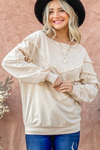Load image into Gallery viewer, Tassels Detailed Sweatshirt Top