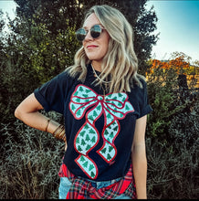 Load image into Gallery viewer, GLITTER BOW TEE