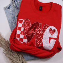 Load image into Gallery viewer, Love Heart Modge Tee