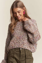Load image into Gallery viewer, MULTI COLOR SWEATER TOP