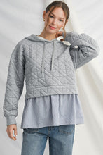 Load image into Gallery viewer, Textured Hoodie Sweatshirt