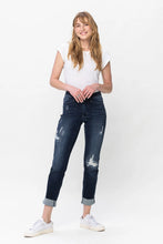 Load image into Gallery viewer, Judy Blue MR Stitched Destroy Double Cuff Boyfriend Jean