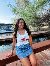 Load image into Gallery viewer, Presley Stretch Denim Skirt