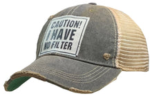 Load image into Gallery viewer, Distressed Trucker Cap