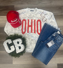 Load image into Gallery viewer, Camo Mock Neck Ohio Sweatshirt