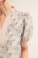 Load image into Gallery viewer, Floral Jacquard Lovely Shift Dress