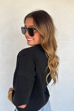 Load image into Gallery viewer, Regan Raw Hem Tee
