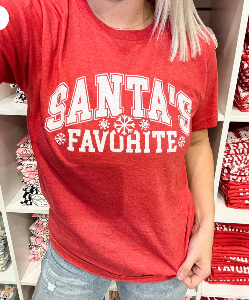Santas Favorite Graphic Tee