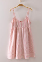 Load image into Gallery viewer, Stripe Bow Babydoll Sundress