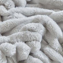 Load image into Gallery viewer, Stripe Fleece Throw – Ultra Plush Ribbed Blanket with 1.6&quot; Wide Channel Texture